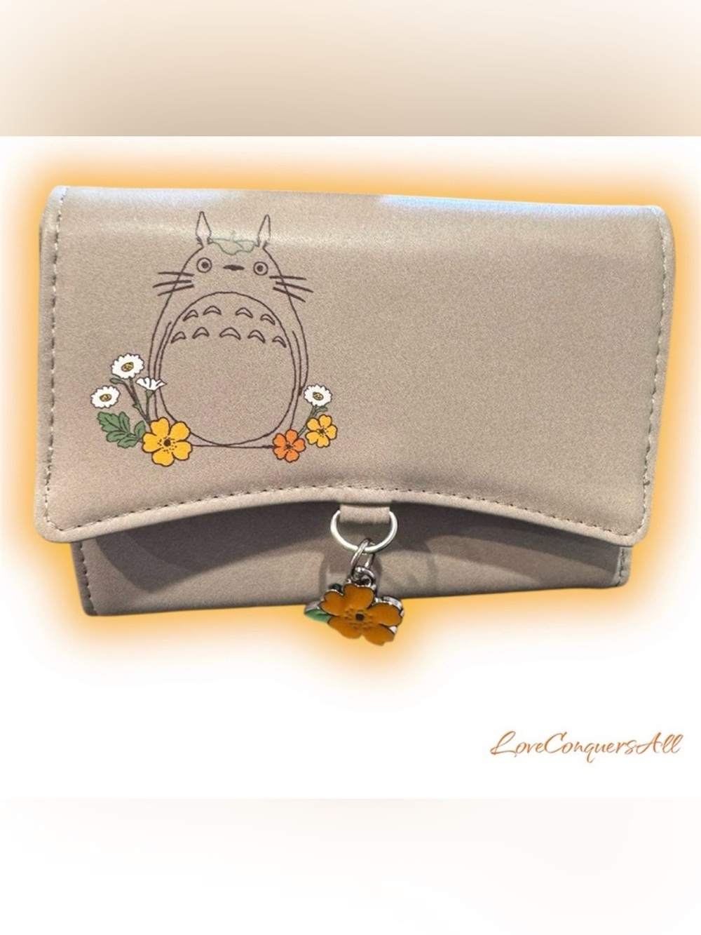 Studio Ghibli My Neighbor Totoro Floral Totoro Wallet